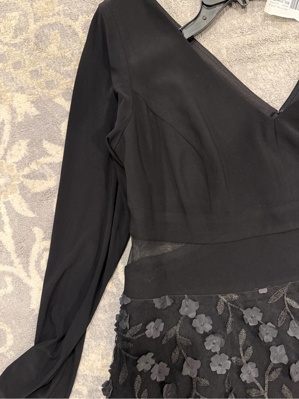 XSCAPE
Plus Size Long Sleeve Embellished Dress - Picture 11 of 11